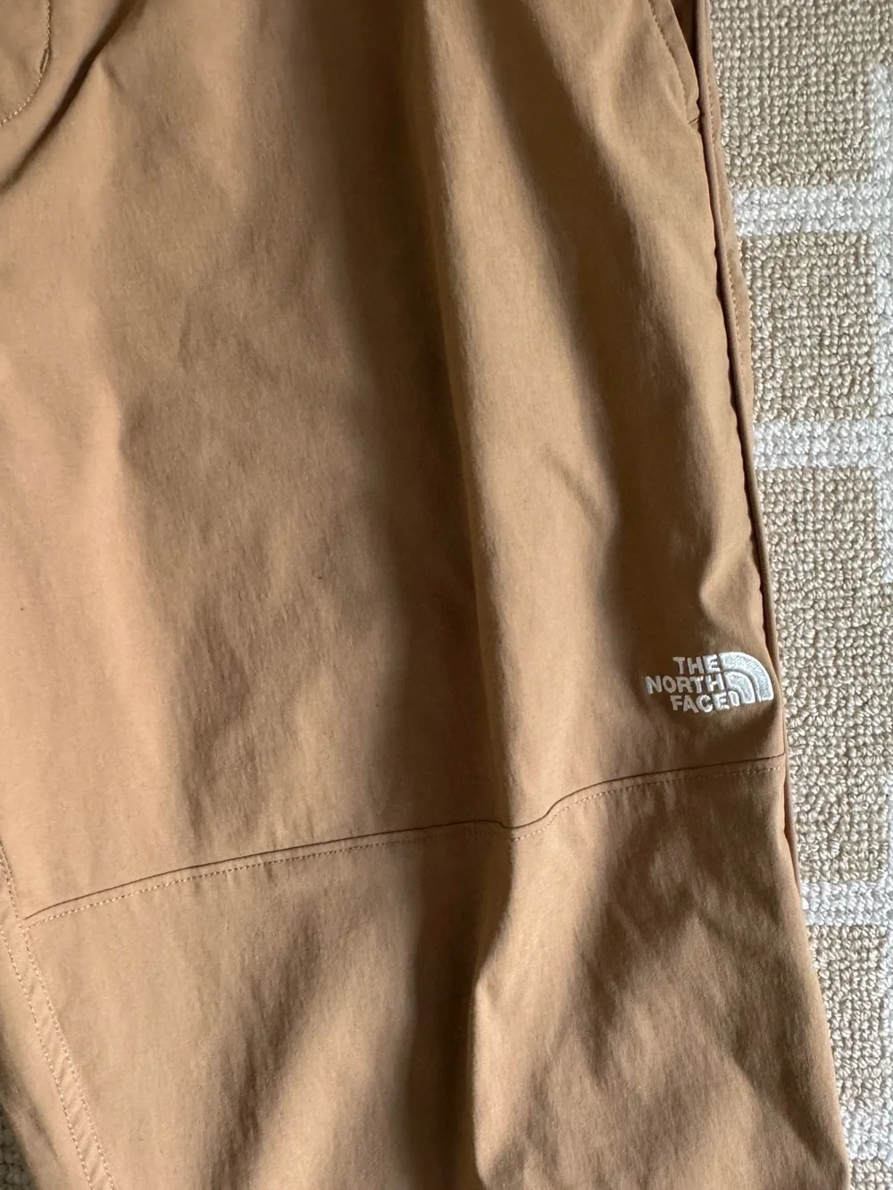 The North Face Limestone Trousers Nylon Stretch Hiking Pants Khaki Tan Large